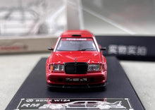 Load image into Gallery viewer, RM 1:64 Red W124 Widebody Sedan Sports Model Diecast Metal Car New Collection