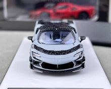 Load image into Gallery viewer, HKM 1:64 Gray Mansory F9xx Convertible Sports Model Diecast Metal Car New Collection