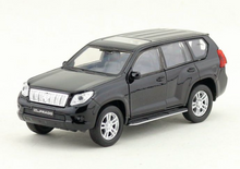 Load image into Gallery viewer, WELLY 1:36 Black Land Cruiser Prado SUV Sports Model Diecast Toy Metal Car BN