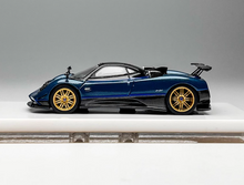 Load image into Gallery viewer, HH 1:64 Blue Carbon Zonda Tricolore Racing Sports Model Diecast Metal Car New Collection