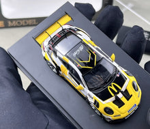 Load image into Gallery viewer, EM 1:64 Yellow 911 GT3 RS Sports Model Diecast Metal Car New Collection