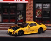 Load image into Gallery viewer, BSC 1:64 JDM RX7 FD3S RE Racing Sports Model Diecast Metal Car New