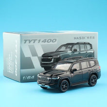 Load image into Gallery viewer, Masdi 1:64 Black LC300 Land Cruiser GR-S ORV Sports Model Diecast Metal Car