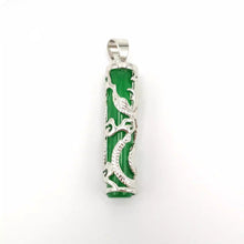 Load image into Gallery viewer, Nature Jade Phoenix Pendant Necklace Gift Jewelry charm Blessing Lucky Fortune d