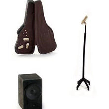 Load image into Gallery viewer, 1:64 Painted Figure Mini Model Miniature Resin Diorama Guitar Singer Artist Toy
