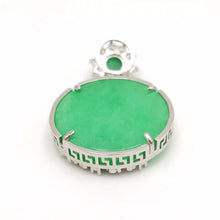 Load image into Gallery viewer, Nature Jade Pavilion View Pendant Necklace Gift Jewelry charm Blessing Fortune s
