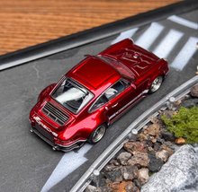 Load image into Gallery viewer, Zincit 1:64 Red 911 964 Singer DLS Sports Model Diecast Metal Car New Collection