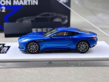 Load image into Gallery viewer, ATS 1:64 Blue Martin DB12 Coupe Luxury Sports Model Diecast Metal Car New Collection