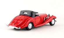 Load image into Gallery viewer, WELLY 1:36 Red 1936 Classic 500K Vintage Model Diecast Toy Metal Car BN