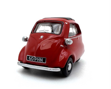 Load image into Gallery viewer, 1:76 Red Isetta Mini Classic Sports Vintage Model Diecast Metal Car New Collection