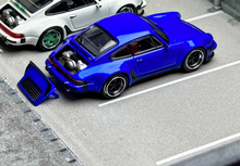 Load image into Gallery viewer, HF 1:64 Blue Singer 930 Turbo Study Classic Sport Model Diecast Metal Car New