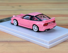 Load image into Gallery viewer, MT 1:64 JDM Pink Silvia S13 180SX Valentine Sports Model Diecast Metal Car New