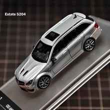 Load image into Gallery viewer, King 1:64 Silver C63 AMG Estate S204 W204 Wagon Model Diecast Metal Car New Collection