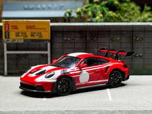 Load image into Gallery viewer, LMLF 1:64 Red 911 992 GT3 RS Racing Sports Model Diecast Metal Car New Collection