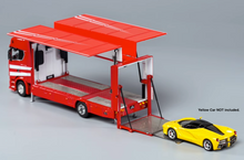 Load image into Gallery viewer, GCD 1:64 Red Scania S730 Enclosed Double Deck Tow Truck Model Diecast Metal