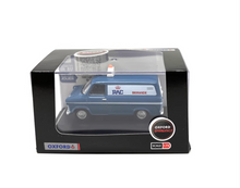 Load image into Gallery viewer, 1:76 Blue Ford RAC MK1 Delivery Van Truck Model Diecast Metal Car New Collection