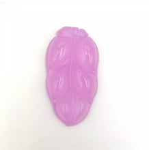Load image into Gallery viewer, Nature Jade Purple Leaf Pendant Necklace Gift Jewelry charm Blessing Fortune