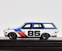 Load image into Gallery viewer, IG 1:64 Datsun Wagon Bluebird 510 #85 BRE Sports Model Diecast Resin Car New