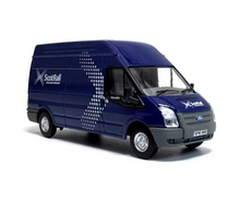 Load image into Gallery viewer, 1:76 Blue Railway Transit Delivery Van LWB Model Diecast Metal Car New Collection