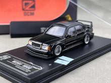 Load image into Gallery viewer, DCM 1:64 Black 190E W201 Widebody Classic Sports Model Diecast Metal Car New Collection