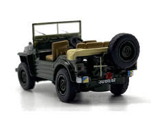 Load image into Gallery viewer, 1:76 RASC Fire Army SUV Off Road Convertible Classic Model Diecast Metal Car