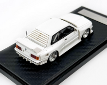 Load image into Gallery viewer, NA 1:64 White E30 Coupe Pandem Widebody Sports Model Diecast Resin Car New Collection