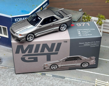 Load image into Gallery viewer, MINIGT 1:64 Gray Skyline GTR R32 Veilside Sports Model Diecast Metal Car New Collection