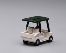 Load image into Gallery viewer, 1:64 Painted Figure Model Miniature Resin Diorama Golf Shuttle Car Scene Sand