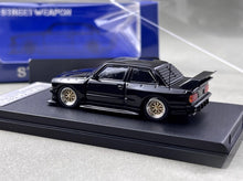 Load image into Gallery viewer, SW 1:64 Black M3 E30 LTO Coupe Widebody Sports Model Diecast Metal Car New Collection