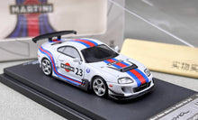 Load image into Gallery viewer, TM 1:64 JDM White Supra A80Z #23 Racing Sports Model Diecast Metal Car New