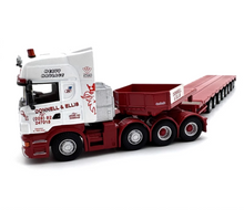 Load image into Gallery viewer, 1:76 Scania R580 Multi-axle Low Load Trailer Truck Model Diecast Metal Car New Collection