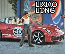 Load image into Gallery viewer, 1:64 Painted Figure Mini Model Miniature Resin Diorama Sand Bruce Lee Gongfu Toy New