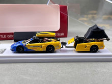 Load image into Gallery viewer, MLGB 1:64 Spoon NA1 NSX TRA Camper Trailer Sport Model Diecast Metal Car New Collection