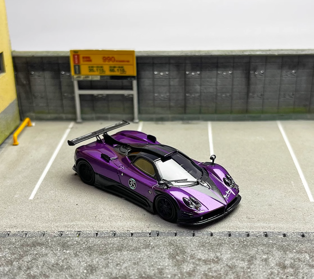 U2 1:64 Pagani 760LH purple / white limited399 Resin Model Car U2 1:64 Pagani 760LH purple / white limited399 Resin Model Car
