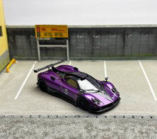 Load image into Gallery viewer, U2 1:64 Purple Zonda 760LH Super Racing Sports Model Diecast Resin Car Box