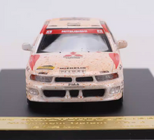 Load image into Gallery viewer, MK 1:64 HEC Rally Dirty Galant VR-4 Sedan Sports Model Diecast Metal Car New Collection