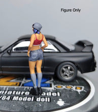 Load image into Gallery viewer, 1:64 Painted Figure Miniature Mini Resin Model Diorama Lady Fashion Sexy Girl