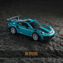 Load image into Gallery viewer, Bburago 1:64 Blue 911 GT2 RS Racing Sports Model Diecast Metal Car New Collection