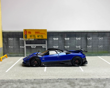 Load image into Gallery viewer, U2 1:64 Blue Zonda 760LH Super Racing Sports Model Diecast Resin Car Box