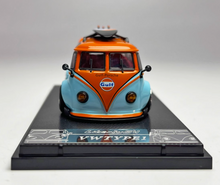 Load image into Gallery viewer, Liberty 1:64 VW T1 Gulf Van Camper Sports Model Diecast Metal Car Box