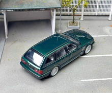 Load image into Gallery viewer, Mortal 1:64 Green E34 Touring Alpina B10 Wagon Sports Model Diecast Metal Car