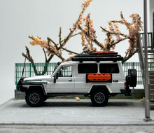 Load image into Gallery viewer, Autobots 1:64 White Land Cruiser J70 LC78 ORV SUV Model Diecast Metal Car New Collection