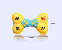 Load image into Gallery viewer, Dog Squeaky Toys Chew Puppy Rubber Fluffy Toy Durable Play Fetch Safe Bone Pet