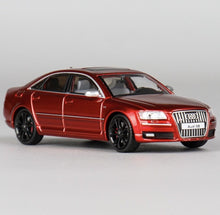 Load image into Gallery viewer, JKM 1:64 Red S8 Sedan Sports Model Diecast Metal Car New Collection