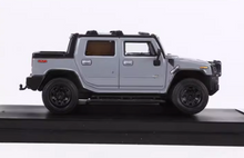 Load image into Gallery viewer, 1:64 LuLu Grey H2 ORV SUV Pickup Truck Sports Model Diecast Metal Car New Collection