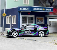 Load image into Gallery viewer, Minigt 1:64 GR86 HKS TYPE R 2022 Tokyo Auto Sports Model Diecast Metal Car New Collection