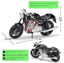 Load image into Gallery viewer, WELLY 1:18 Commando 961 SE Racing Sports Model Diecast Metal Motorcycle
