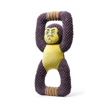 Load image into Gallery viewer, Dog Squeaky Toys Bat Chew Puppy Fluffy Rope Toy Durable Teeth Grinding Pet Cat