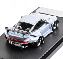 Load image into Gallery viewer, SW 1:64 Gray RWB 993 Classic Sports Model Diecast Metal Car New Collection