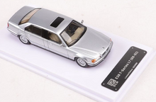 Load image into Gallery viewer, DCM 1:64 Silver 1998-01 E38 L7 728il Luxury Sedan Model Diecast Metal Car New